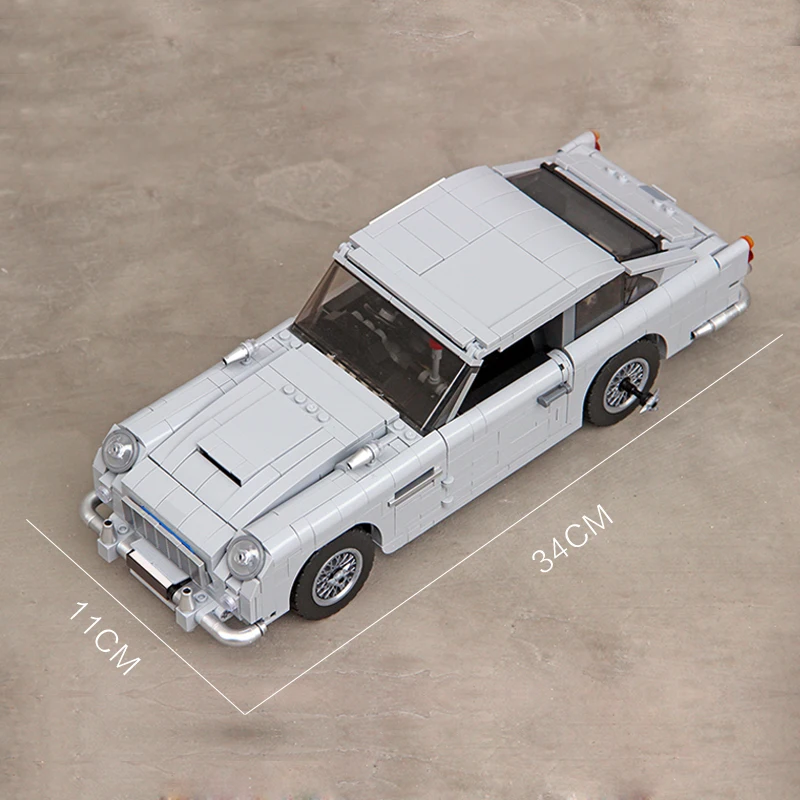 1314 шт. Creator Expert серии James Bond Aston Martin DB5 строительные блоки Развивающие кирпичи 10262 игрушки для детей