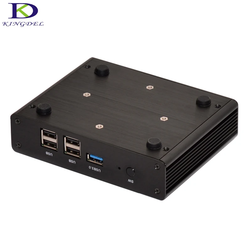 New Palm PC Безвентиляторный Мини ПК Intel Celeron N2830 Настольный Компьютер HD Graphics USB 3.0
