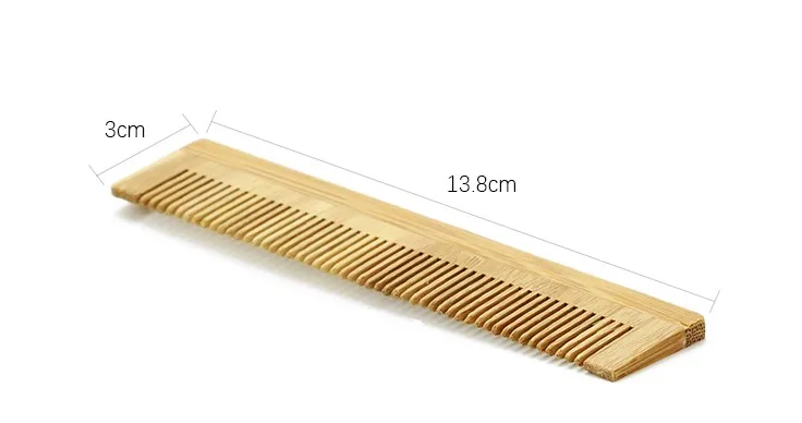 Бесплатная доставка 10 шт./лот Бамбуковая расческа товары для путешествий и