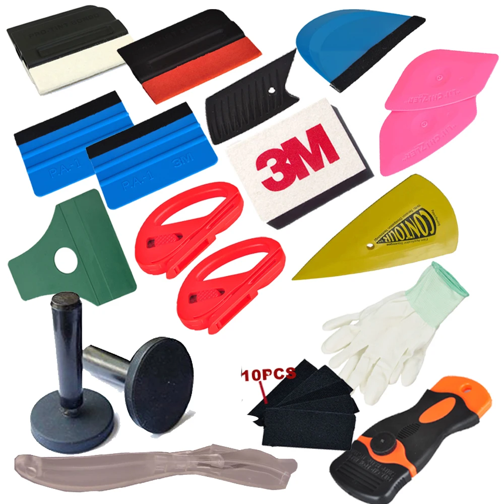 

Economy Combo Pro Tool kit Car Vinyl Wrap Squeegee Tools