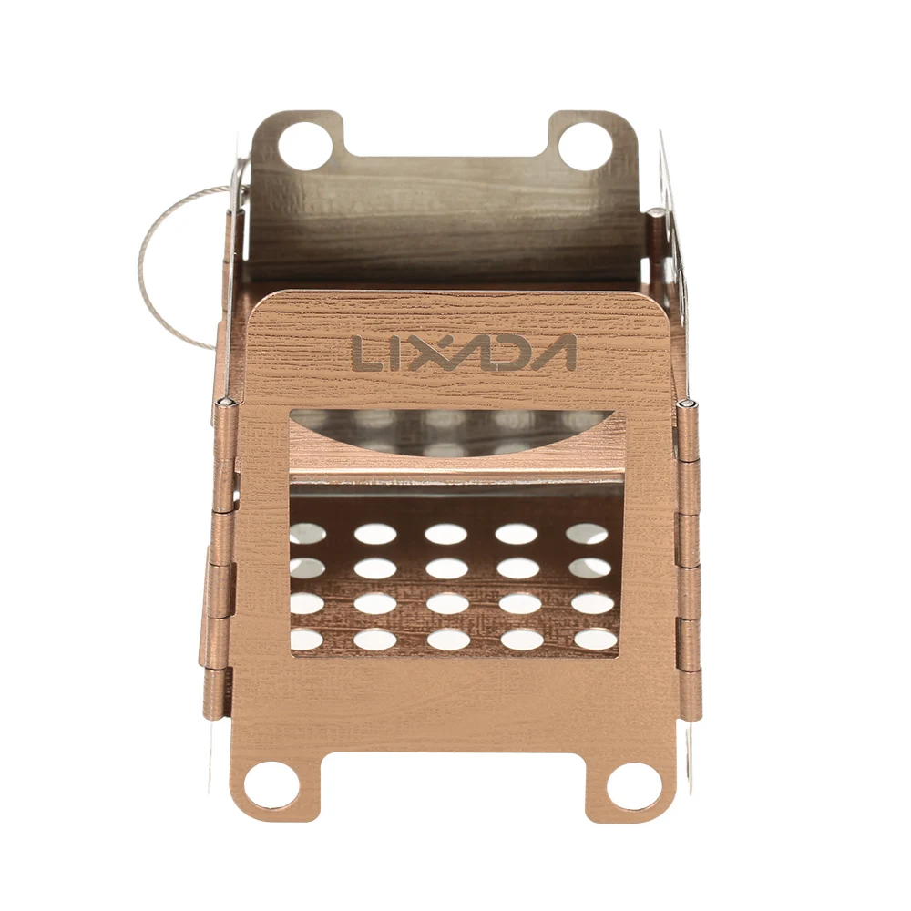 Lixada Ultralight дровяной печи на открытом воздухе кемпинг BBQ плита Портативный