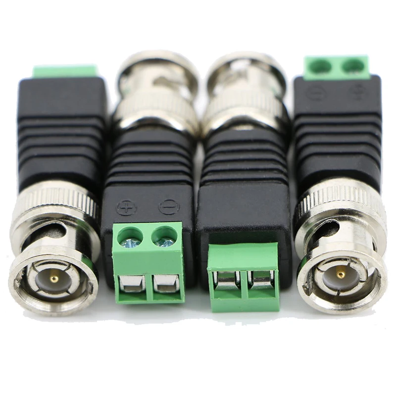 

Разъемы BNC для AHD Камеры CVI TVI камеры CCTV камеры коаксиальный/Cat5/Cat6 разъем CCTV
