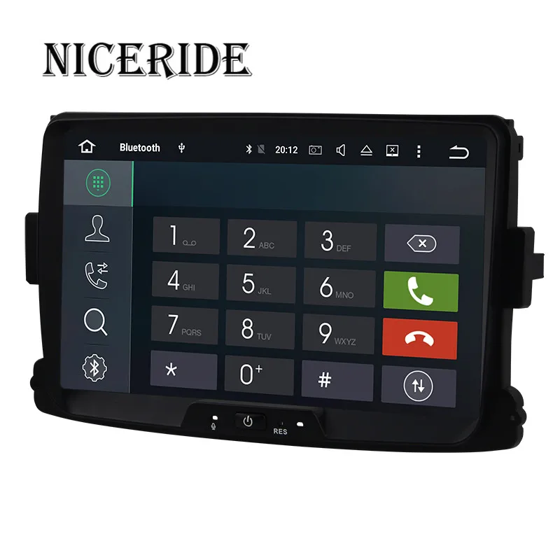 8 "2 DIN 2 Din Авто Радио Android 0 9 для Dacia Sandero Duster Renault Captur Lada Xray Logan2 Автомобильный