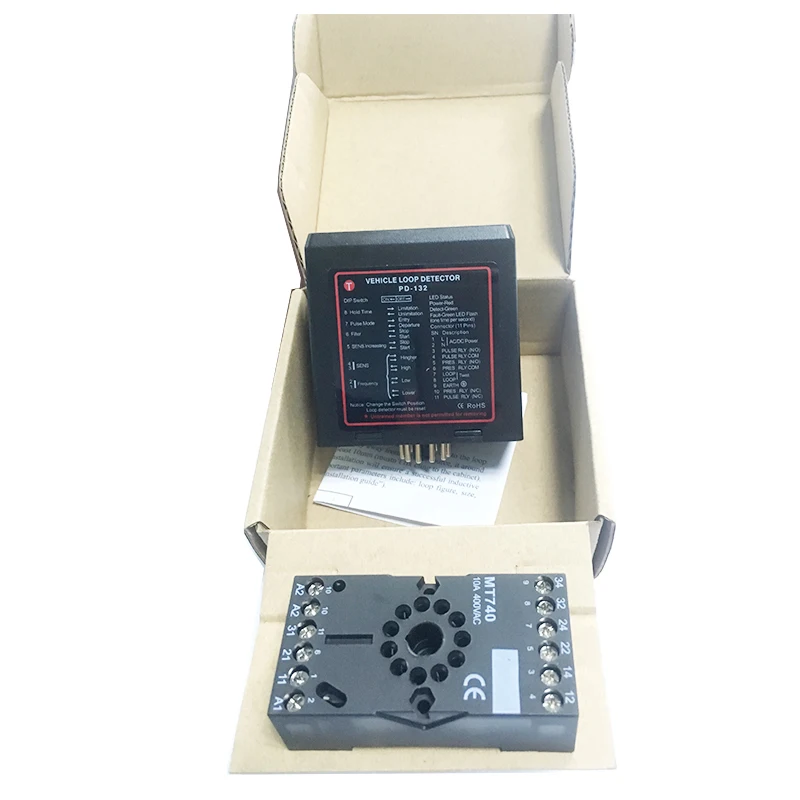 

barrier gate and Gate opener use PD132 inductive vehicle loop detector loop sensor