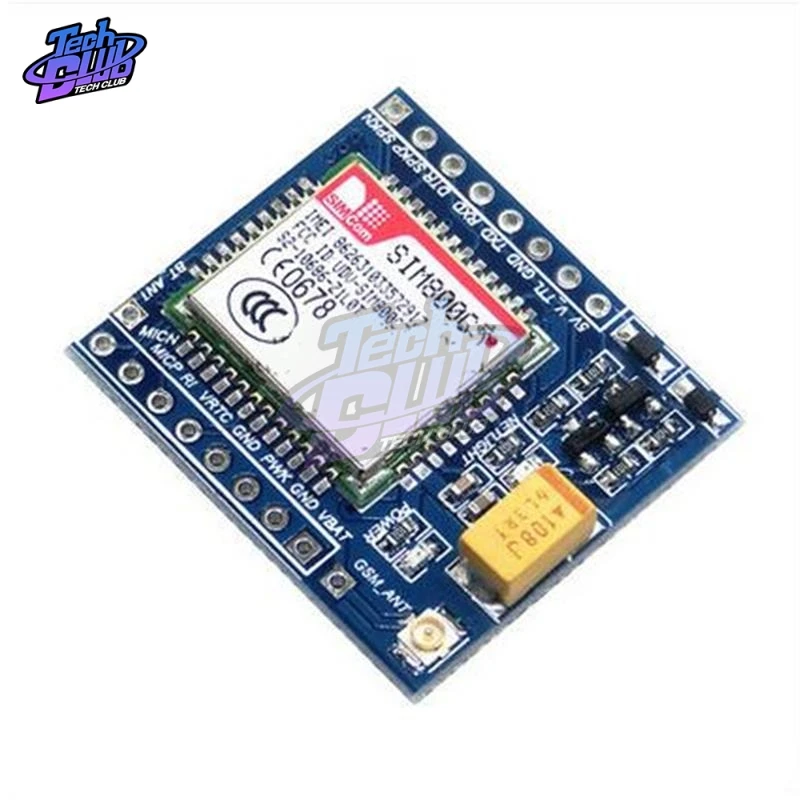 Модуль разработки SIM800C GSM / GPRS 5 В/3 3 в TTL IPEX с Bluetooth TTS для Arduino STM32 C51|Детали и