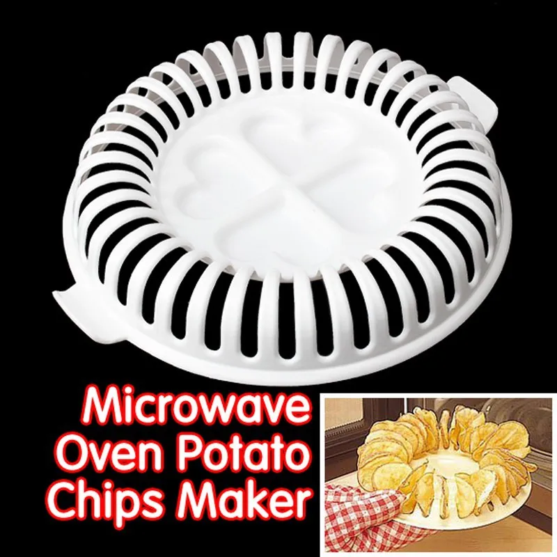 Микроволновая печь DIY картофельные чипсы производитель Кухонные гаджеты для