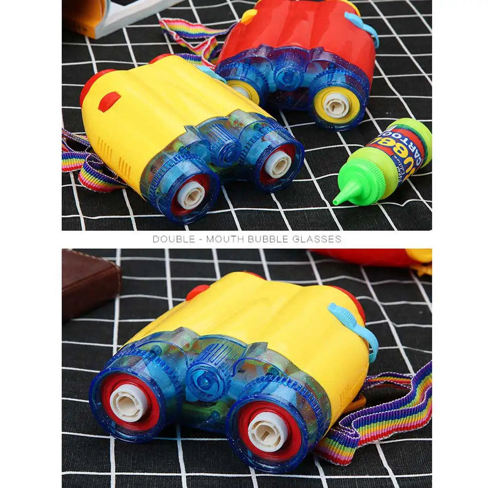 Bubble Blower Automatic Telescope Machine Flashing Light Up Music 2019 Popular Attractive Novelty Toys |