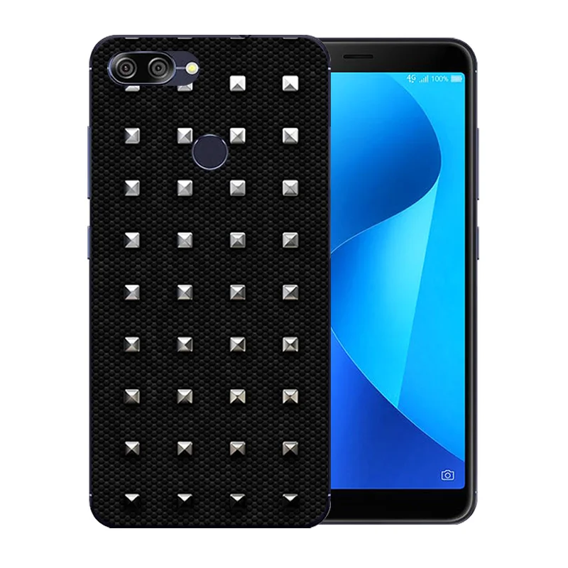 5 7 дюйма для Asus ZenFone Max Plus M1 ZB570TL прозрачная задняя крышка с красочным рисунком Для