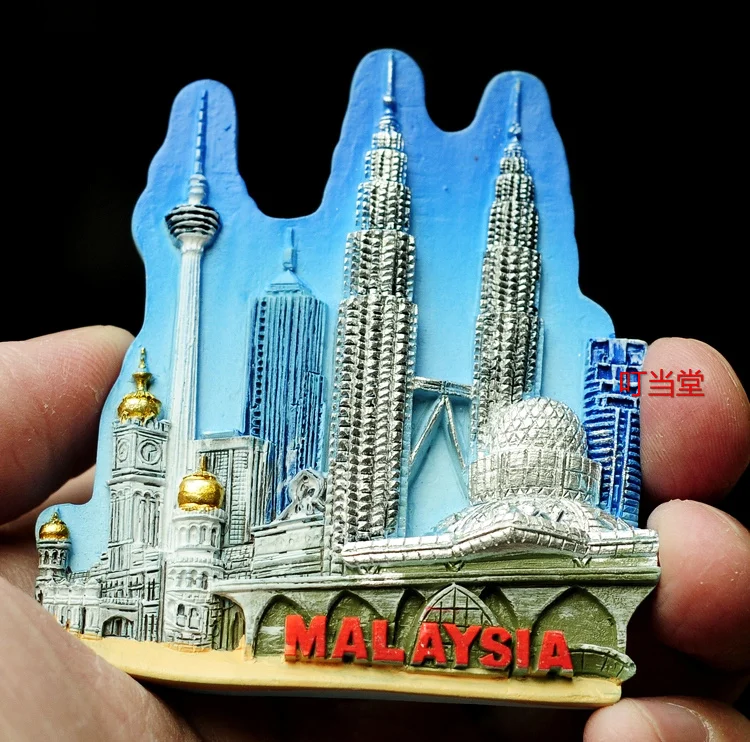 Фото Lumpur Малакка Малайзия Петронас двойные башни мировая туристическая смола