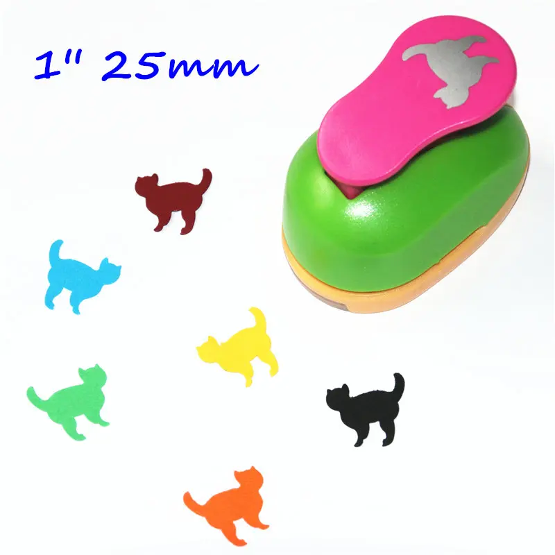 

1'' 25mm cat paper punch eva foam diy furador scrapbook paper cutter scrapbooking punches cortador de papel de scrapbook k521