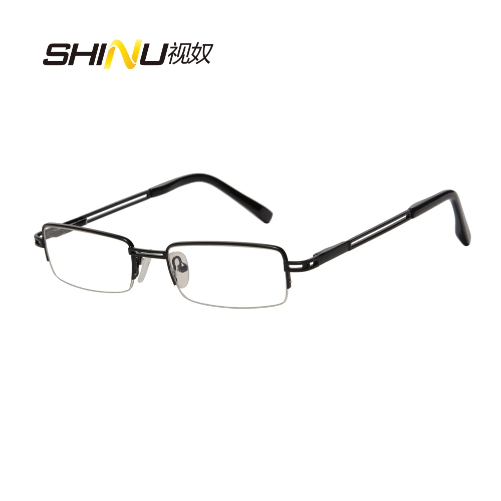 Лидер продаж полуободковая металлическая оправа для очков модная женская и