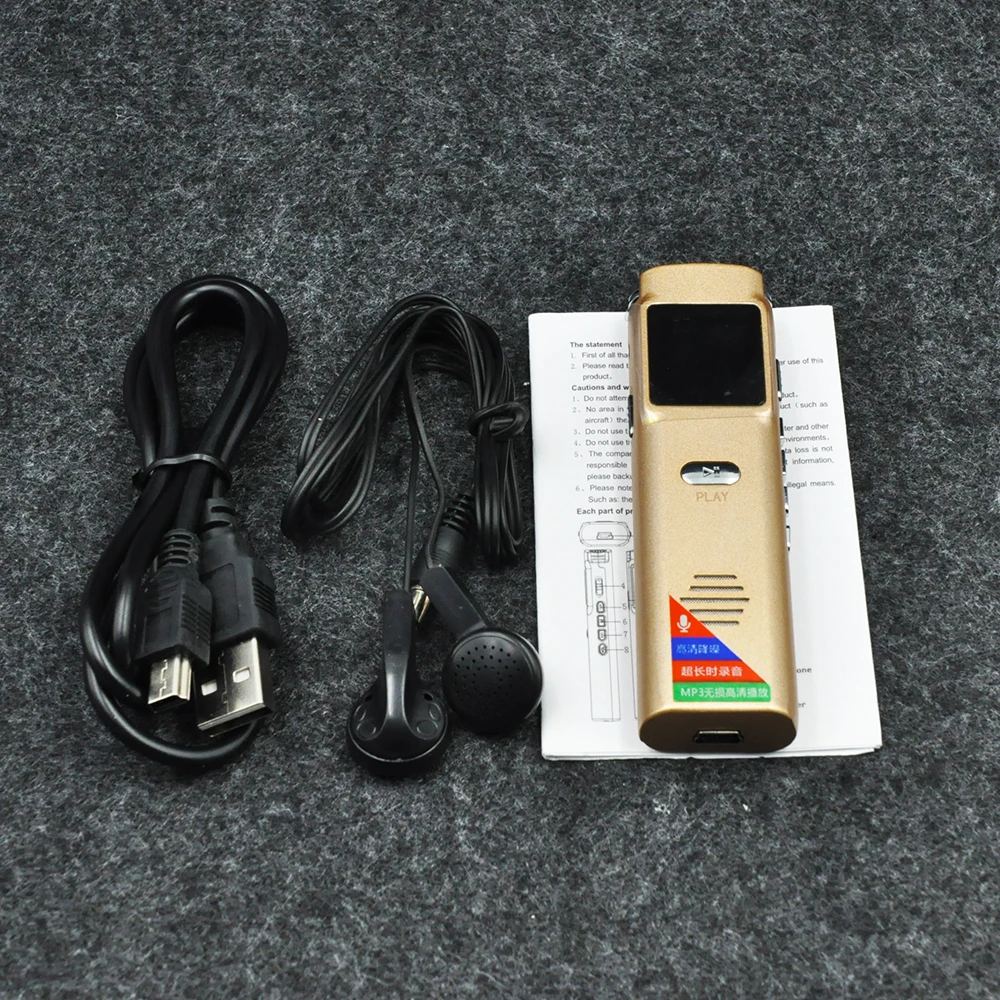 Новинка 2017 года мини Цифровой диктофон USB 8 ГБ Портативный Бизнес аудио Поддержка
