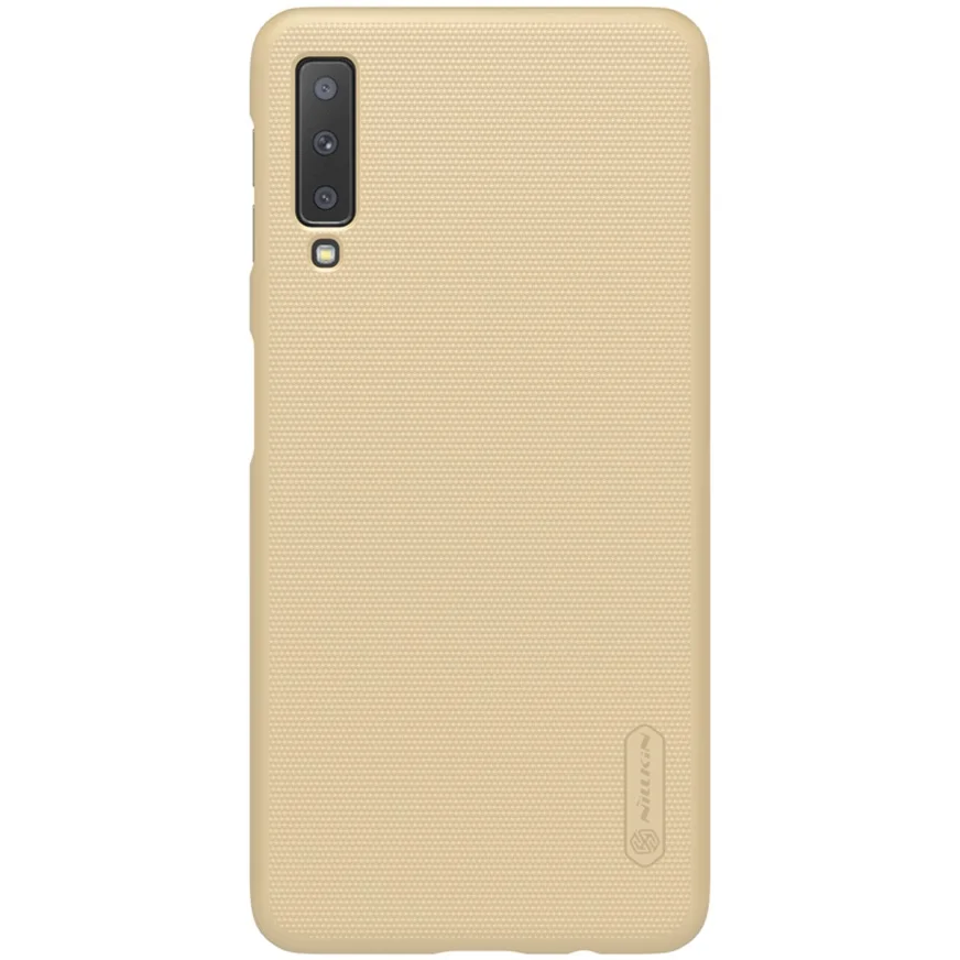 Gold Для samsung Galaxy A7 чехол Nillkin Высокое качество супер матовый защитный Жесткий PC защитный чехол для samsung A7 задняя крышка - Цвет: Gold