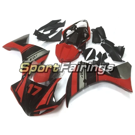 Инъекции мотоцикл обтекатель комплект для Yamaha YZF 1000 R1 2009 2010 2011 инъекций АБС кузов капот Красные, Черные Серые Carene