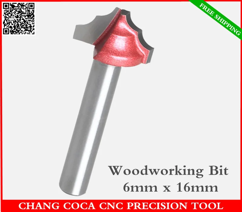 Фреза Концевая из карбида вольфрама 6 х16 мм бесплатная доставка|router bit|end millsolid carbide