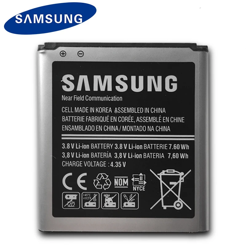 EB BG355BBE для Samsung Galaxy Core 2 G355H SM G3556D G355 G3559 G3558 2000 мАч с NFC|Аккумуляторы мобильных