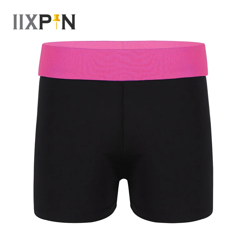 Детские шорты для танцев IIXPIN широкие эластичные с поясом занятий спортом