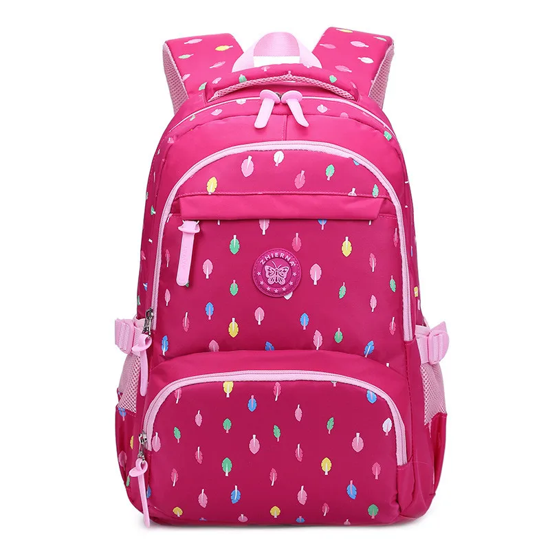 Lovely Oxford School Bags for Teenage Women Waterproof School Backpack Fashion Student Book Bag Multi-pocket Children Backpacks