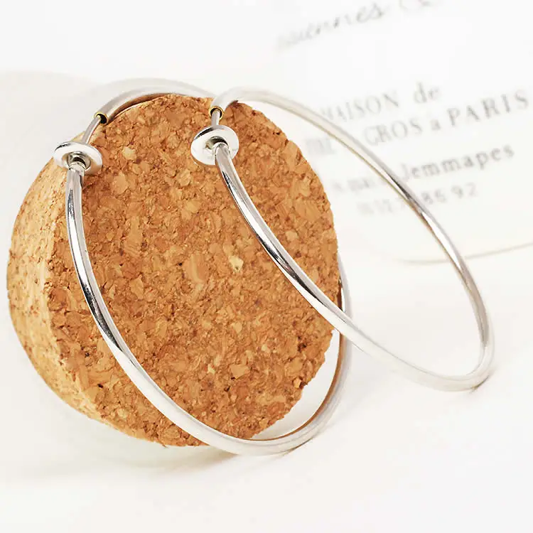 Модные женские серьги клипсы 60 мм с большими кольцами|clip on earrings|clip onwomen clip earrings |