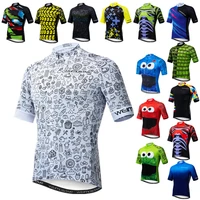 wholesale pro team cycling jersey 2022 mens bike mtb jersey tops summer short sleeve bicycle clothes quick dry cycling shirt