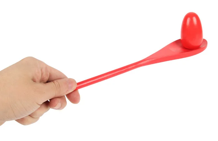 6 шт./лот игры с деревянными ложками тренировочные для балансировки спортивные