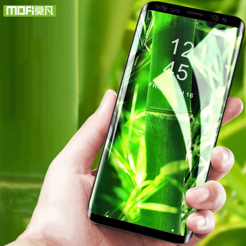 MOFi для samsung galaxy note 8 стеклянный протектор экрана note8 закаленное Полное покрытие