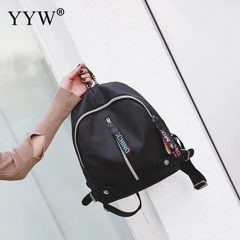 Нейлоновый лаконичный рюкзак 2018 маленькие женские ручные сумки наплечный