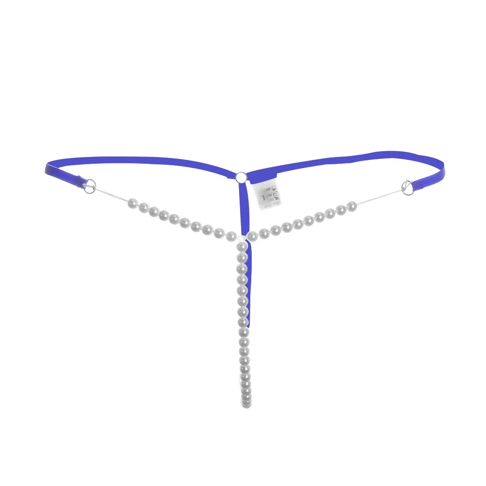 1pc Sexy Pearl G-string Elastic Seamless Briefs Thongs Underwear Nightwear Women's Fashion Panties | Женская одежда