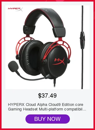 kingston HyperX Cloud II Hi-Fi игровая гарнитура для ПК PS4 Xbox 7,1 виртуального объемного звука с Шум микрофон с функцией шумоподавления