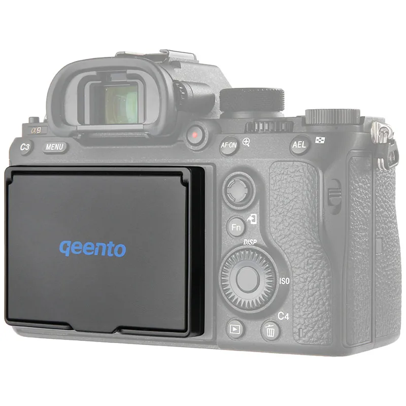

Qeento ЖК-экран протектор всплывающий солнцезащитный козырек ЖК-Крышка для цифровой камеры SONY a7rIII a7r3 a9 a7r III a9 a7rM2 a7rM3