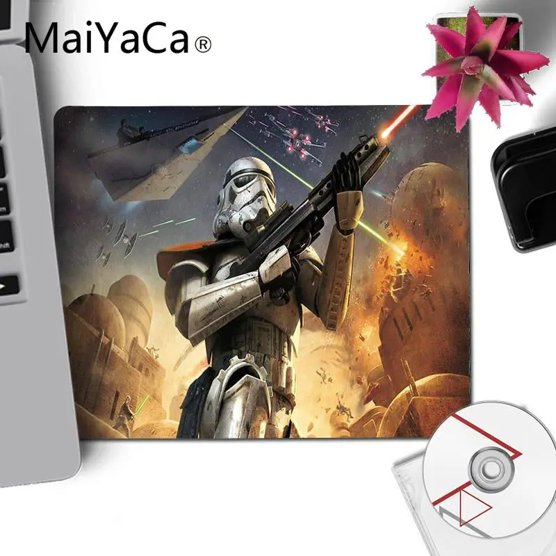 

MaiYaCa Star Wars Battlefront Laptop Computer Mousepad Rubber PC Computer Gaming mouse pad anime mousepads