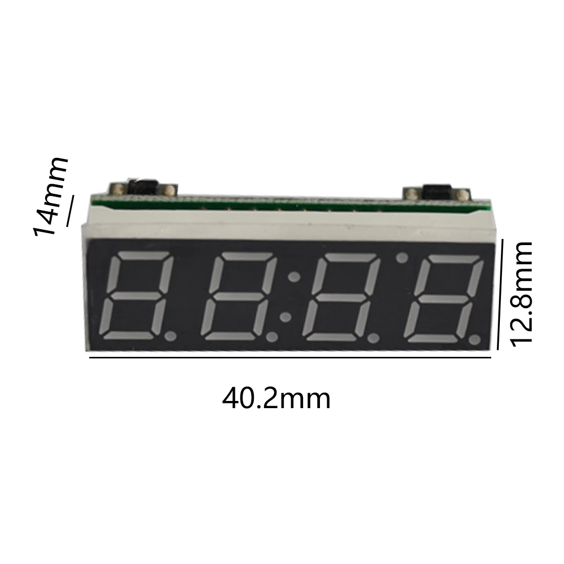 Автомобильные светодиодсветодиодный цифровые часы сделай сам 3 в 1 модуль