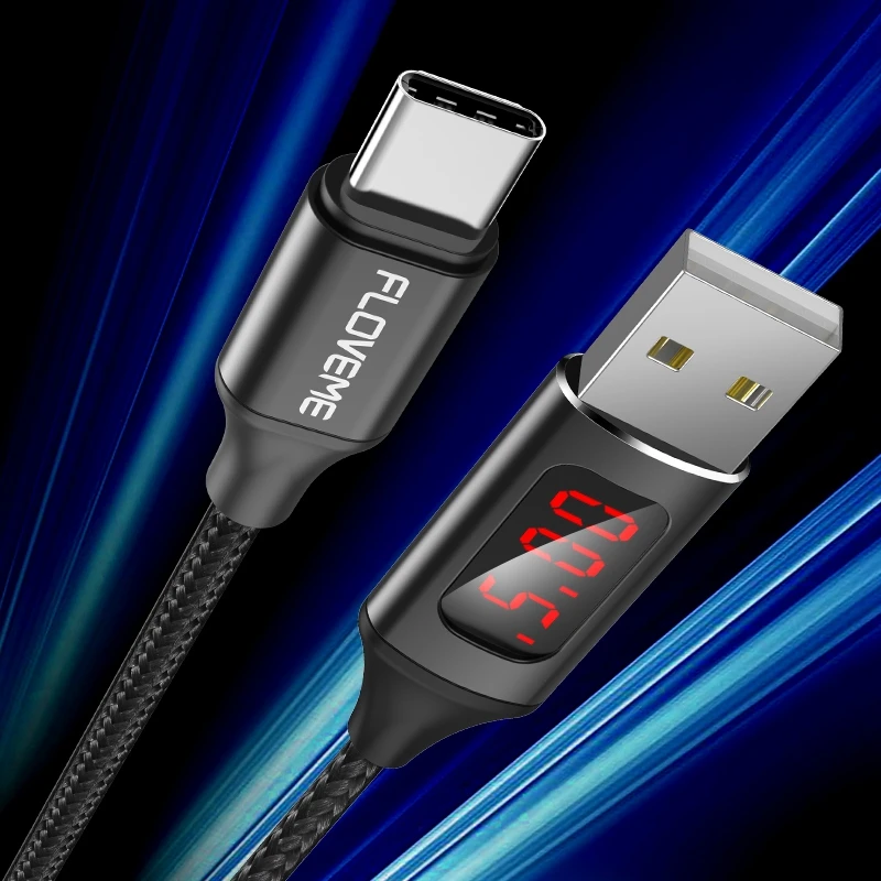 1 м USB напряжение тока интеллектуальный дисплей линия данных тестер метр Быстрая
