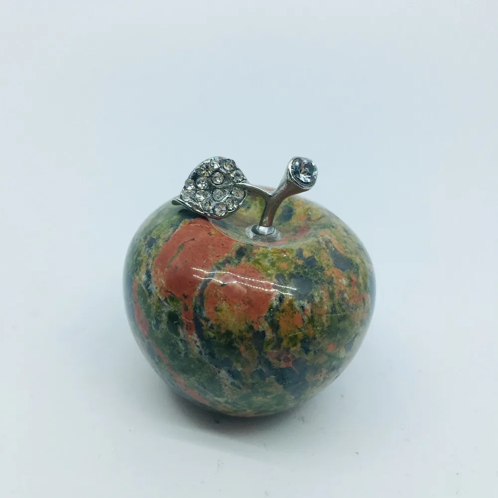 

Natural crystal spends green apple silky face, it is the handicraft of first selection that wedding household decorates