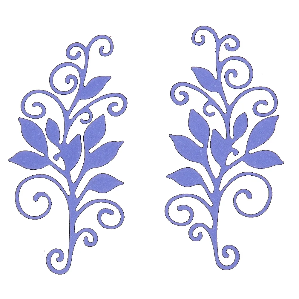 2 шт. трафарет для резки металла в виде цветка скрапбукинга фотоальбома бумажная