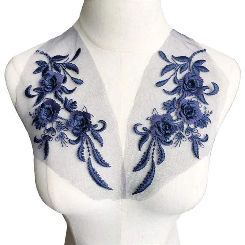 2 шт. кружевные нашивки с кисточками 22 см|Заплатки| |