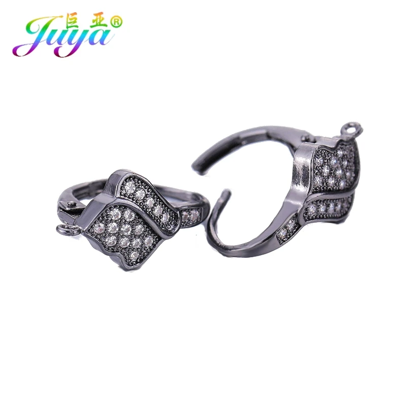 Metal Black Модные принадлежности для сережек, золотые/серебряные серьги ручной работы, крючки, аксессуары для женщин, серьги с кисточками и жемчугом, ювелирные изделия, сделай сам - Цвет: Metal Black