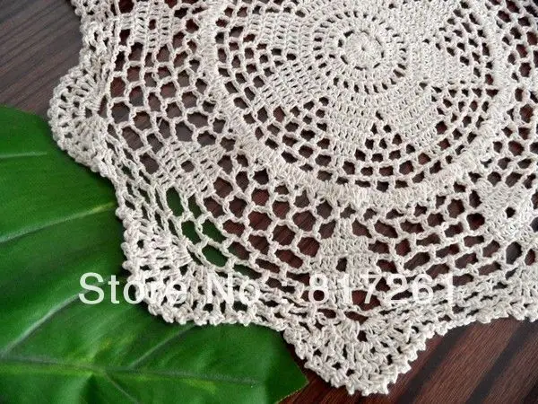 Модный 33 см Алмазный цветочный кружевной коврик ZAKKA для чайной чашки подставка