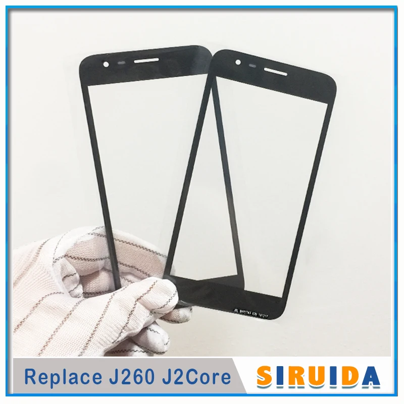 Сменный сенсорный ЖК-экран 10 шт. с OCA клеем внешнее стекло для Samsung Galaxy J2 Core J260 J260G