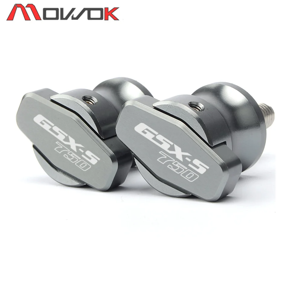 8 мм винты с подставкой для двигателя CNC катушки ползунком Suzuki GSX S 750 gsxs 1000/F GSXS750 1000F