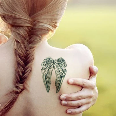 3d временные тату Русалочка Временные татуировки флэш-татуировки секс красота