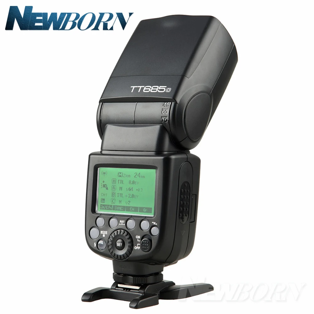 Godox TT685O 2,4G HSS ttl GN60 Вспышка Speedlite+ Xpro-O триггерный передатчик для Olympus Panasonic+ подарок