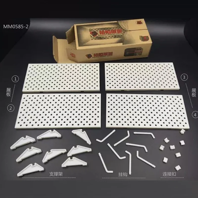 MM0585 2 1/6 Масштаб фигурку приложение ABS модульный пистолет Модель Настенный