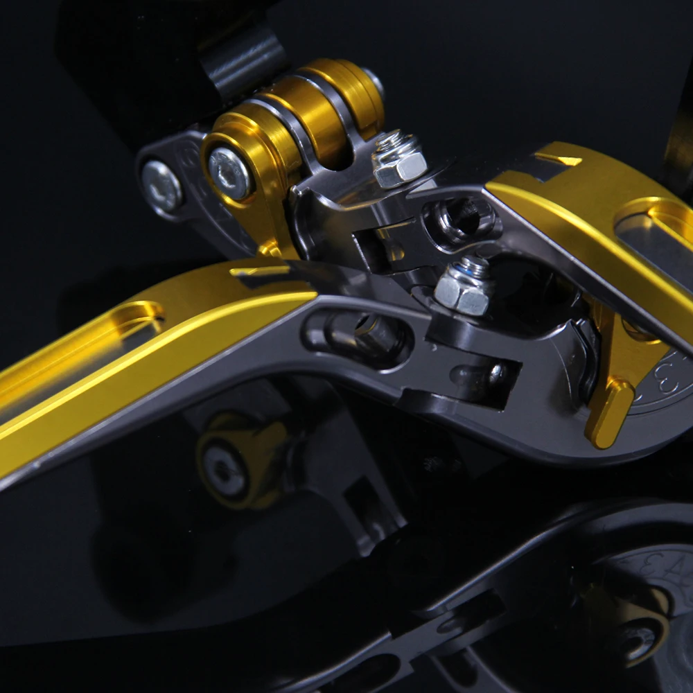 Логотип TENERE золотой + Титан для Yamaha XT600 Z Tenere 1984 1986 1985 84 86 CNC Складные Выдвижные