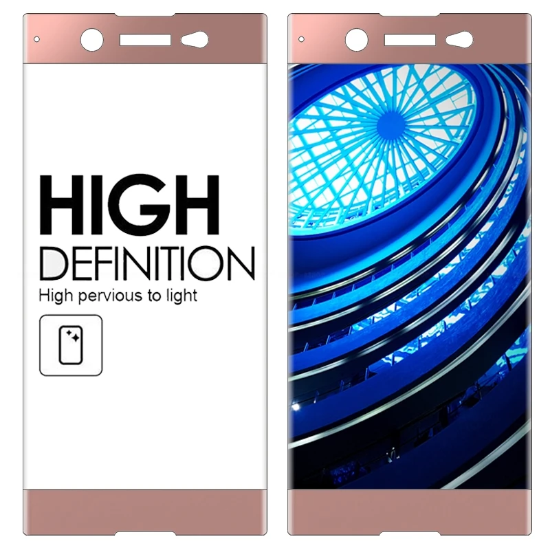 3D изогнутая крышка экрана протектор для Sony Xperia XZ3 XZ2 XZ1 XZ XZS X Compact XA XA1 XA2 Plus Ultra