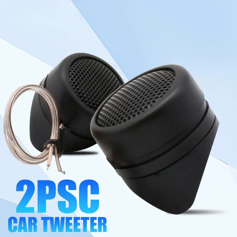 

1 Pair 40W High Efficiency Car Mini Dome Tweeter Modified Horn Audio Tweeter Head Small Speaker TP-366 For All Car Audio System