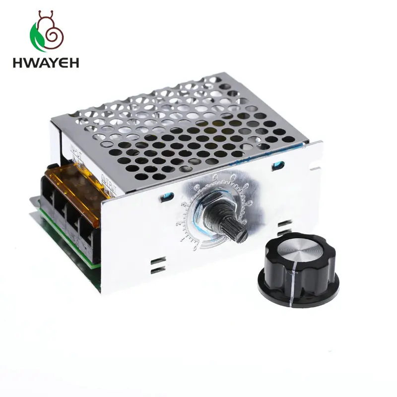 AC 220V 4000W SCR регулятор напряжения диммер скорости двигателя Модуль | Электронные