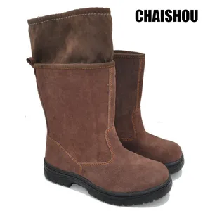 CHAISHOUобувь; Мужские рабочие ботинки из натуральной кожи; CS-105