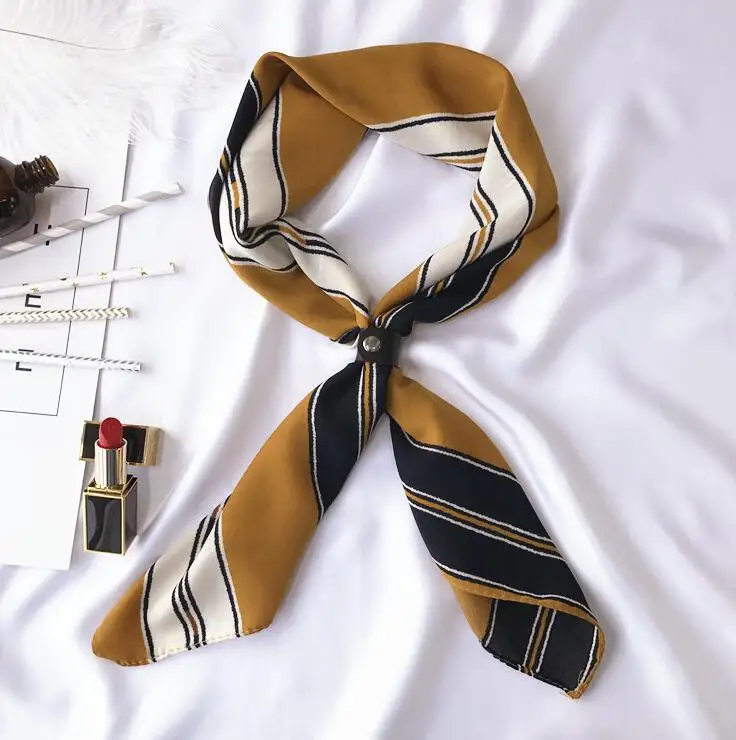 Стильный милый маленький шарф женский кожаный пряжки|scarf female|scarf scarvescute scarf |