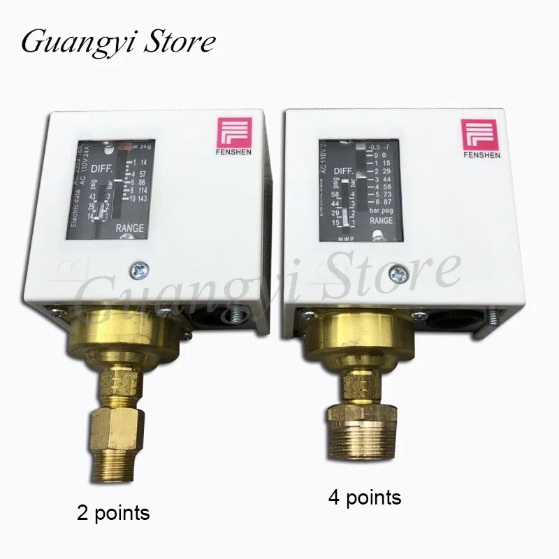 

Pressure Switch Control Relay PC6E PC10E PC20DE PC30DE Pneumatic Switch